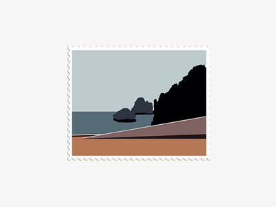 Casa Malaparte architecture capri casa design house postage stamp