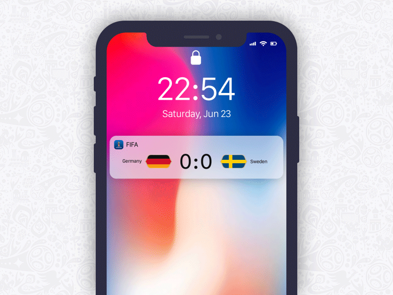 GOAL Notification cup fifa germany goal hamed nikgoo ios iphonex iran nikgoo notification russia worldcup ایران