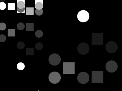 Traffic animation black and white concept traffic