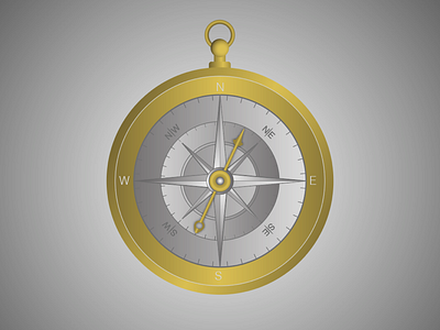 Pathfinder compass dribbble graphic design illustration location path