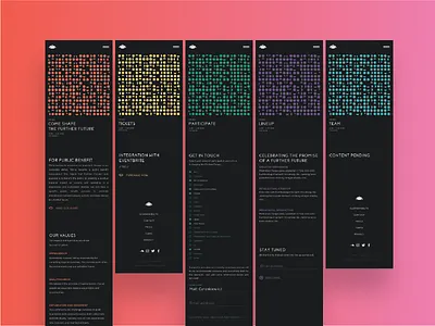 Mobile Screens art digital ui