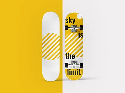 #FuturPopArt Skateboard Challenge #1 board colour deck funky futurpopart popart productdesign shapes skateboard yellow