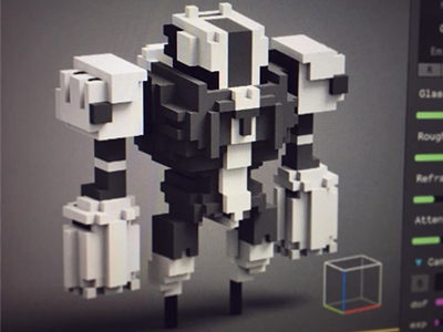 Voxel Mecha mecha robots voxel