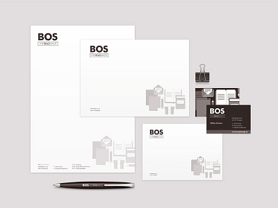 BOS The Read Shop bookstore bos design graphic identity logo readshop