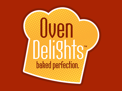 Oven Delights Identity bakedperfection bakinglogo bartleyndick foodidentity foodlogo freshbaked identitydevelopment logodesign nycbrandingagency ovendelights