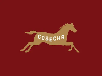 Cosecha Horse cosecha horse identity logo palmetto restaurant running