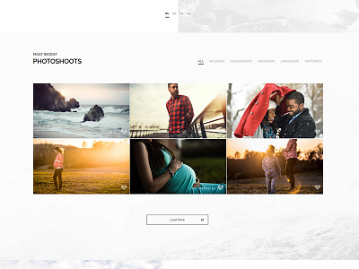 Photography Website Design css joomla photography photoshop uiux design web design wordpress