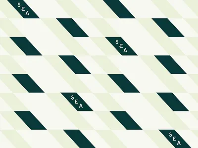 Fount Pattern flag geometric icons pattern racing stripe seattle two tone