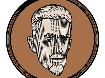 Tribute to M. C. Escher illustration mcescher vector woodcut