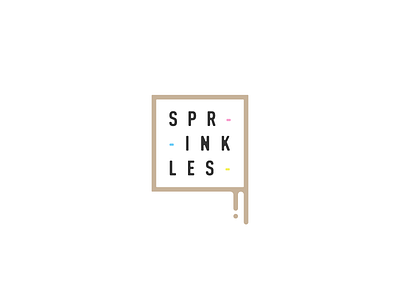 Thirty Logos #21 - Sprinkles (Ice Cream Shop) brand branding challenge design graphic ice cream logo logofolio logos shop thirty