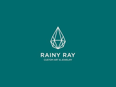 Rainy Ray brand branding grid identity logo logomark logotype monogram