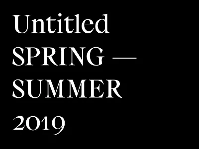 Untitled Typeface design display fashion font glyphs secret serif type typeface typography