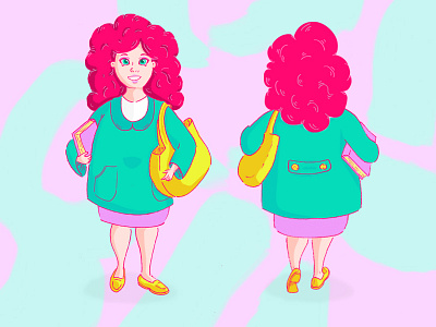 Character design character color design illustration teacher