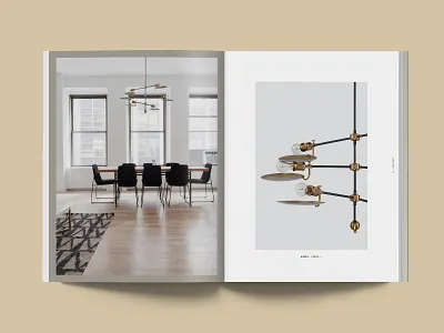 Spread catalog print publication spread