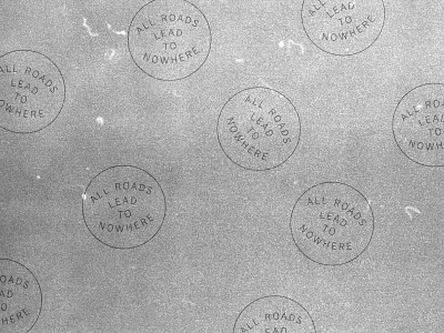 All Roads crest fonts hierarchy letter lockup type type lockup typography vintage