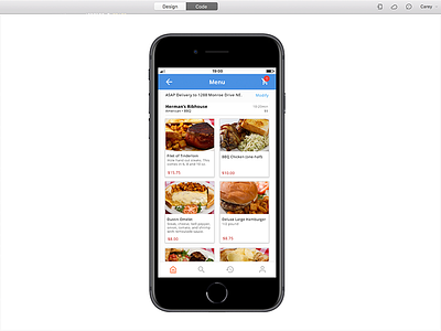 Restaurant Delivery Mobile App