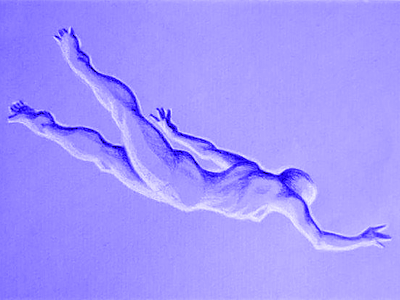 Suspended Figure drawing figure illustration sketch