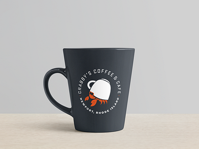 Crabby's Coffee cafe coffee crab crabby logo