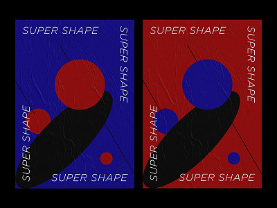 Super Shape Geometry Daily Poster daily geometry poster shape super