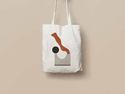 Looklike Tote Bag abstract bag color design looklike pavilion tote