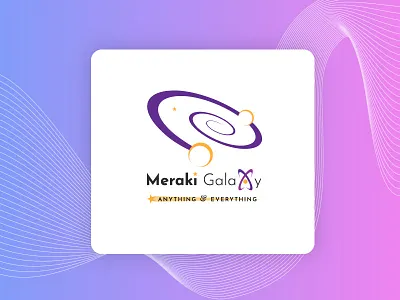 Logo Design for Miraki Galaxy galaxy logo design logo design miraki galaxy logo