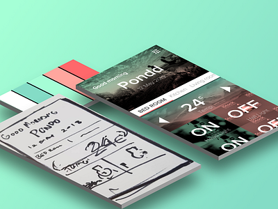 Daily UI # 21 Home Monitoring Dashboard daily ui