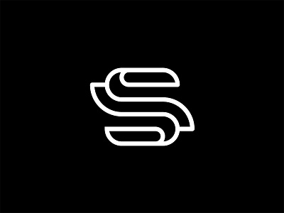 S branding brandmark identity logo logo collection mark monogram monoline s typography