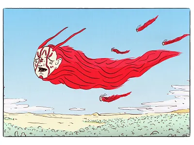 Monster brush character illustration ink monster photoshop weird