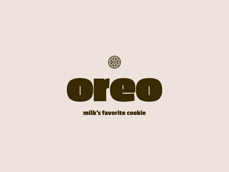 BSDS Challenge No. 7: Baked Goods + Passion One Rebound branding bsds challenge cookie cookies identity milk oreo packaging thunderdome type typography