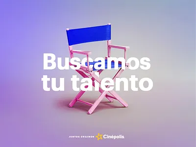 Direct your own movie 2018 advertising art chair cinema directing director openings