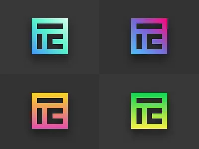 Gradient Logos branding design gradient graphic design illustration vector