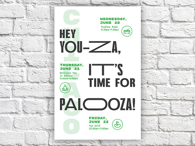Palooza Poster