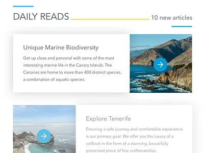 Curated For You 091 articles card cards curated dailyui day for latest read suggested you