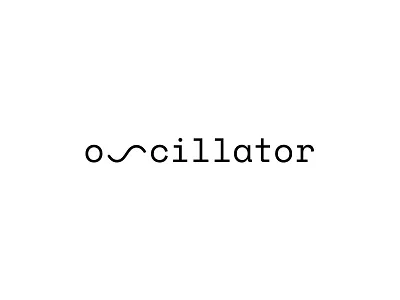 Oscillator | Logo Proposal 1 andrea ceolato app coding logo mono new oscillate oscillation oscillator proposal wave