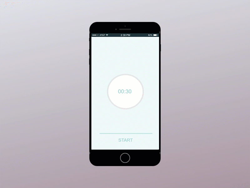 Daily UI #14 challenge daily ui dailyui mobile timer ui ui design user interface ux ux design web design