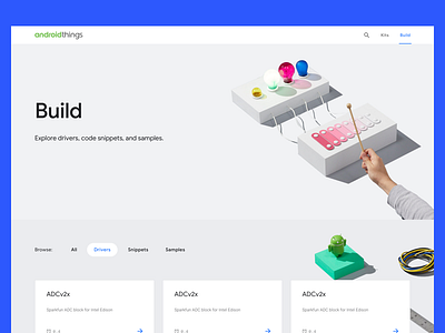 Android Things — Build android arduino column grid photography playful xylophone