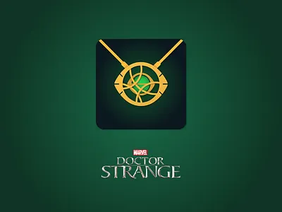 Daily UI #005 - App Icon 005 app icon daily dailyui dr strange fanarts marvel ui ux