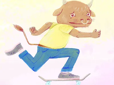 Another in this fun style! illustration