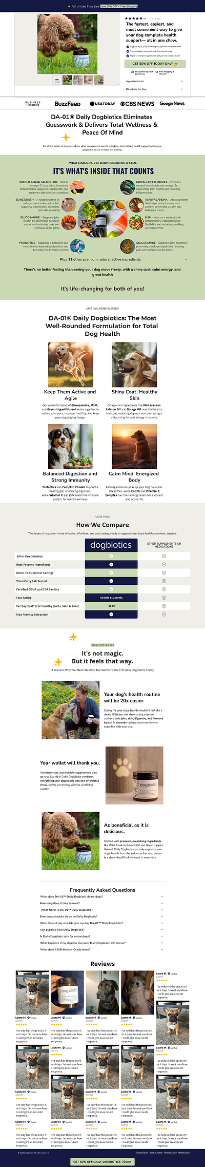 Daily Dogbiotics On Funnelish Funnel advertorial page checkout page clone funnelish funnel clone website on funnelish daily dogbiotics funnelish landing page new funnel new funnelish funnel sales funnel sales page