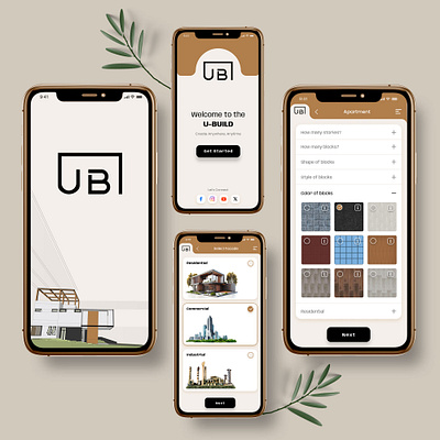 2D 3D House Design App 2d 3d house design app app graphic design mobile ui ux webdesign