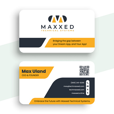 Business Card branding graphic design logo motion graphics