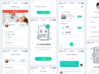 Find Doctor app doctor find mobile ui ux