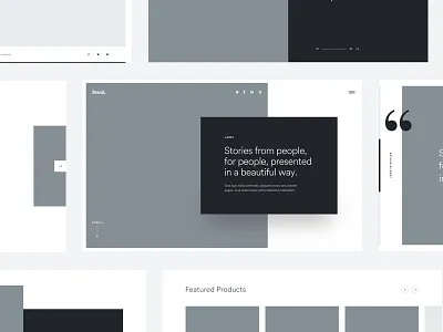 UI Kit atomic components desktop mobile process ui ui kit ux web design