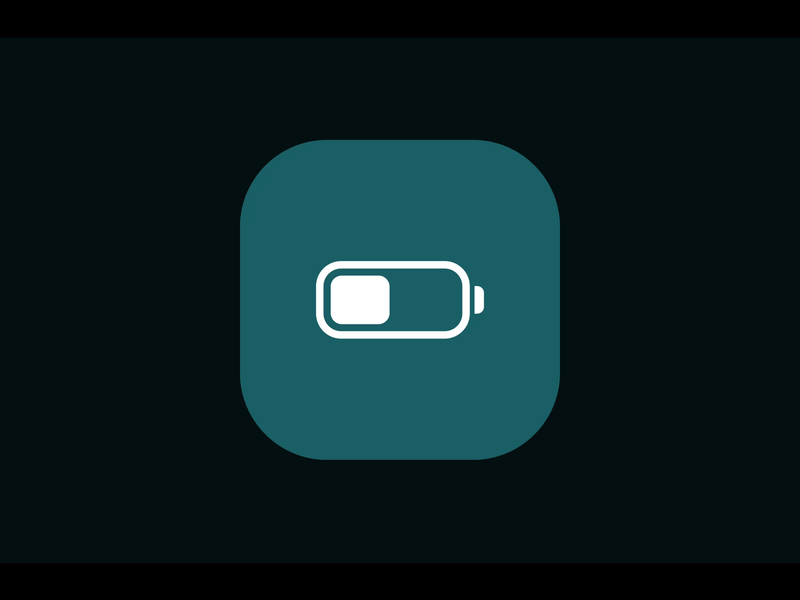 Low Power Mode animation battery button gif interaction ios law microinteractions mode principle ui ux