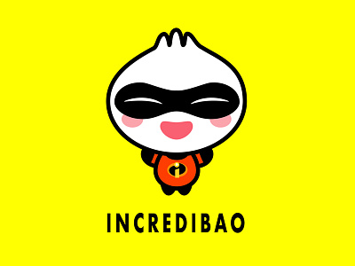 Incredibao bao cute disney jerrod maruyama jmaruyama kawaii pixar the incredibles