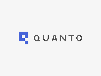 Quanto banking conta quanto cube duna design studio entrepreneurs estudio duna geometrism logotype quanto square symbol