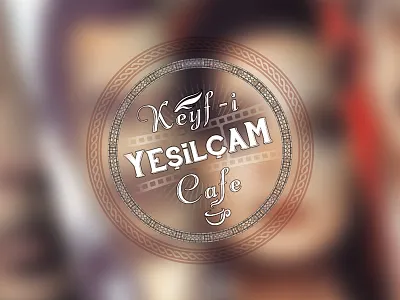 Keyf-i Yesilçam Cafe Logo cafe logo keyf i yesilçam