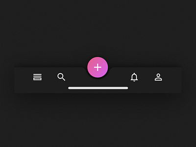 Day 26 - Navigation Bar app challenge feed ui ux
