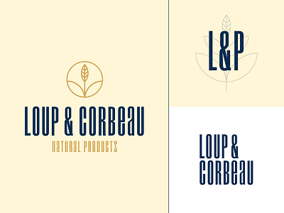 Loup & Corbeau - #1 branding logo organic typography