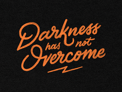 Darkness Has Not Overcome bible darkness catholic christian light shirt